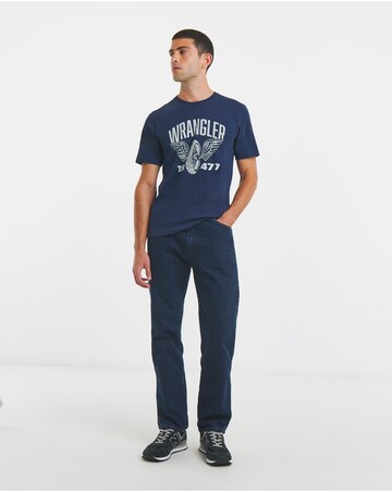 Wrangler Americana Graphic T-Shirt - Navy