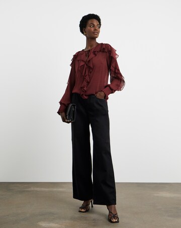 Joanna Hope Ruffle Blouse