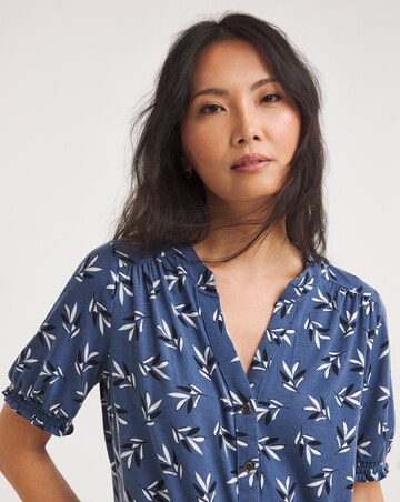Julipa Button Through Jersey Top