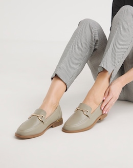 Cushion Walk Trim Loafers E Fit