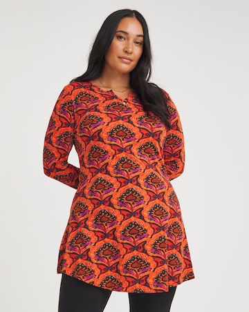 Joe Browns Bold And Beautiful Dipped Hem Longline Jersey Tunic