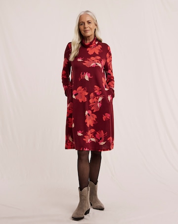 Julipa Roll Neck Cosy Touch Dress