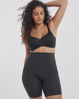 MAGISCULPT Medium Control Smooth &amp; Sculpt Thigh Shaper Black