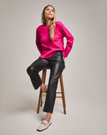 Anthology Black Leather Trouser