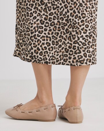 Euphoria Scalloped Edge Ballerinas - Extra Wide Fit (EEE)