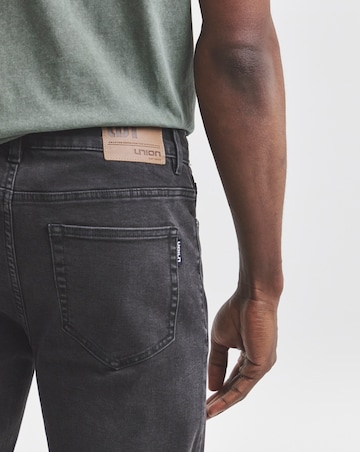 Slim Fit Stretch Jeans Black
