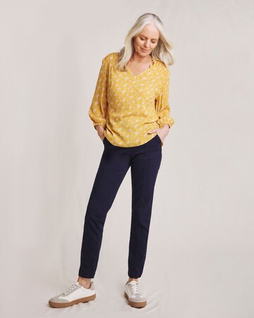 Julipa Textured Crinkle Printed Top