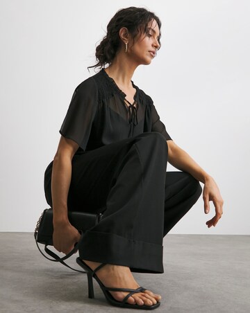 Chiffon Short Sleeve BLouse
