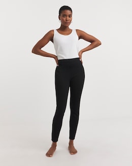 Spanx Medium Control Jean-ish Ankle Leggings Black