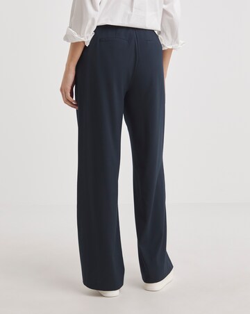 Pleated Wide Leg Trousers