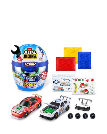 Metal Machines Speed Heroes: Sonic The Hedgehog Vehicle Mystery Unboxing Egg