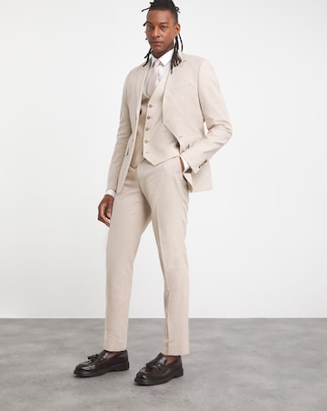 Linen Blend Waistcoat