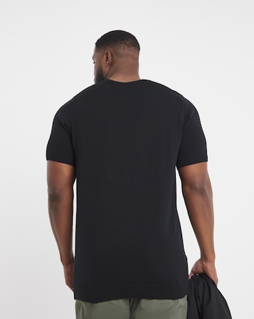 Black Knitted Shirt