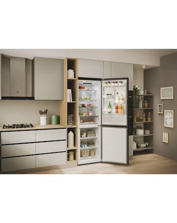 HOOVER HONCQ2T618EBK 60 x 185cm Refrigerator (Black)