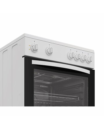 Indesit I6V3KMW/UK 60cm Electric Single Oven with Ceramic Hob - White Install