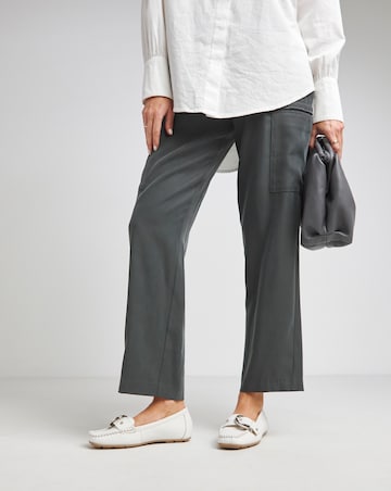Galore Leather Driving Moccasin - Extra Wide Fit (EEE)