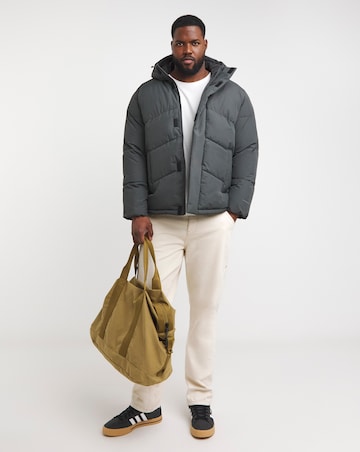 Jack & Jones World Puffer Jacket - Asphalt