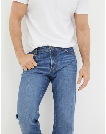 FatFace Straight Fit Jeans - Stonewash
