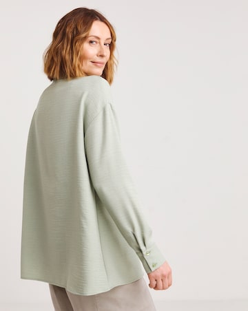 Textured Oversized Shirt