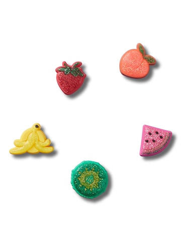 Crocs Jibbitz Glitter Fruit 5 Pack