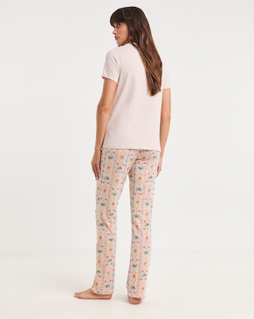 JD Williams (2 Pack) Value Pyjama Sets Palm Print