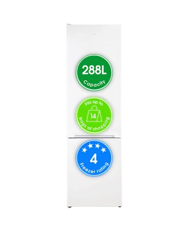 Abode A180FF541E1W 70/30 Fridge Freezer - White