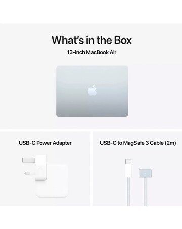 Apple MacBook Air (M4, 2025) 13in 10-Core CPU 8-Core GPU 16GB 256GB - Sky Blue
