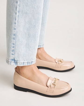 Anna Low Cut Snaffle Loafer Extra Wide EEE Fit