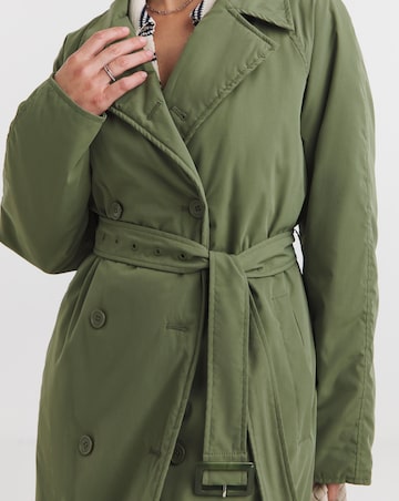 Khaki Reversible Hybrid Coat