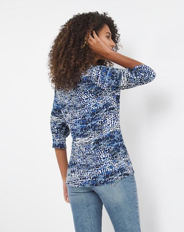 Sweetheart Neck Crinkle Top