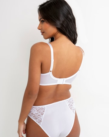 Pour Moi Rebel Full Cup Wired Bra White