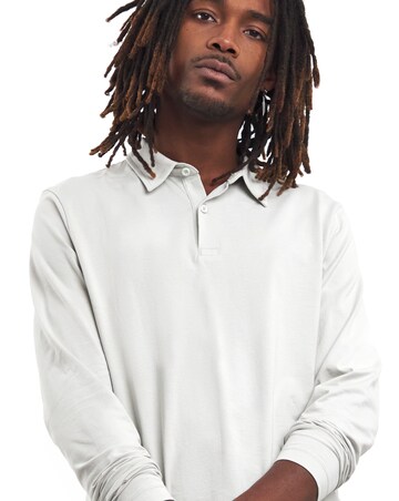 Long Sleeve Jersey Polo Long