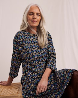 Julipa Pure Cotton Printed Jersey Dress