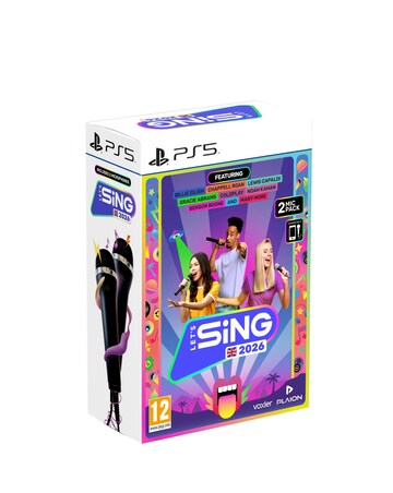 Let's Sing 2026 with 2 USB Microphones (PS5)