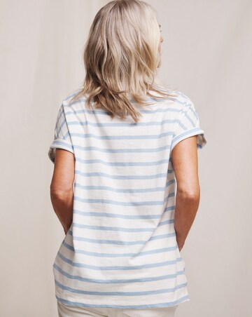 Julipa Embroidered Stripe T-Shirt