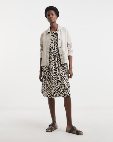 Great Value Soft Touch Sleeveless Smock Dress
