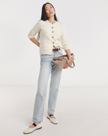 Button Down Heavyweight Cardigan