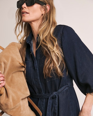 Anthology Indigo Shirt Denim Dress