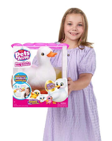 Pets Alive Mama Duck & Baby Surprise Playset