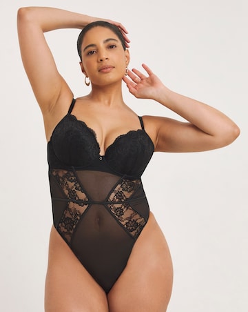 Ann Summers Sexy Lace Planet Body Black