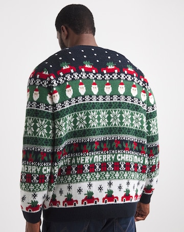 Christmas Fairisle Crew Neck Jumper