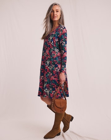 Julipa Printed Jersey Shift Dress