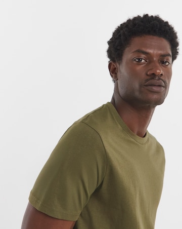 5 Pack Pure Cotton Crew Neck T-Shirts Long