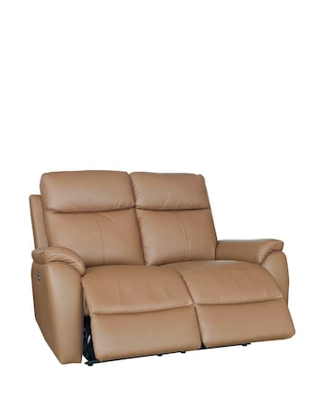 Aspire Kingsmere Leather Power Recliner 2 Seater