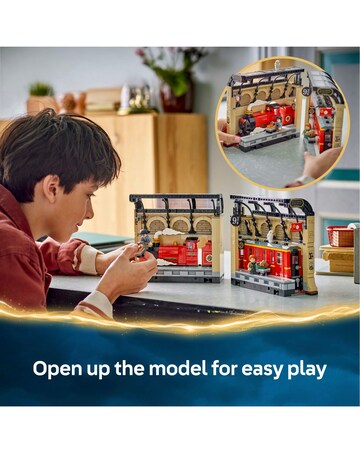 LEGO Harry Potter Book Nook: Hogwarts Express, Magical Toy for Kids 76450