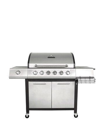 Charles Bentley 6 Burner Gas BBQ with Side Burner