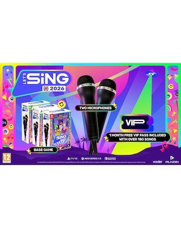 Let's Sing 2026 with 2 USB Microphones (Nintendo Switch)
