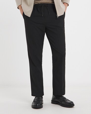 Black Elasticated Jogger Trouser