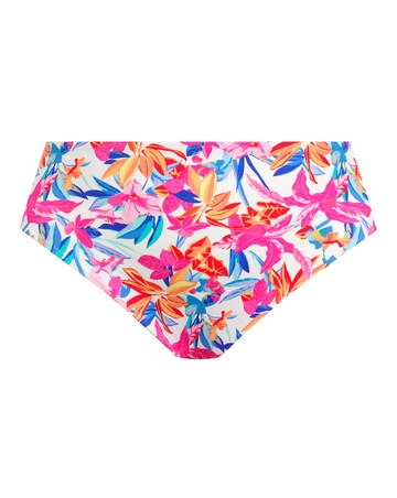 Elomi Savaneta Mid Rise Bikini Brief White
