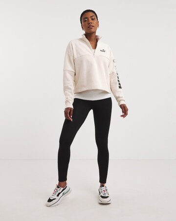 PUMA Colourblock High Neck Crew Sweatshirt